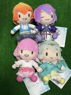 プロセカ ふわぷちミニぬいぐるみ ワンダーランズ×ショウタイム ４種セット