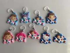 ペコ　サンリオ　ぷっくりめじるしアクセサリー　ガチャ　コンプリート