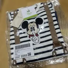 プティマイン　ミッキー　ディズニーコラボ　半袖ロンパース　70cm