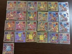 希少・当時物】 ポケモンスナック シール 1996年 バンダイ 初期 まとめ