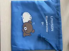 LAWSON リラックマ 巾着＆アクリルキーホルダーセット
