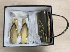 【美品】和装用バッグと草履セット