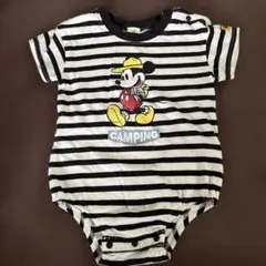 ミッキーマウス　ロンパース　70cm