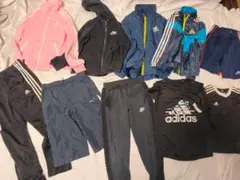 16 キッズ 130 子供服 まとめ売り10枚セット アディダス NIKE 等