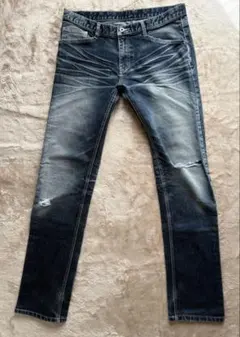 MICHEL KLEIN インディゴブルーストレッチデニム50インチ85cm