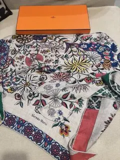 ほぼ未使用】エルメス トライアングルジェアン《薬用植物》 - メルカリ