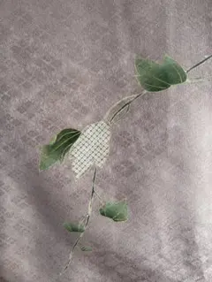 【裄66】訪問着　作家もの　共八掛　ふくよかな方向け【美品】