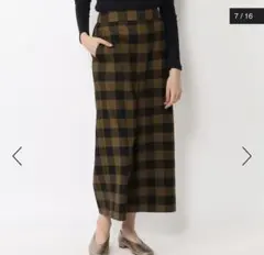 tomorrow land「MACPHEE」 パンツ 32 ブラウン レディース