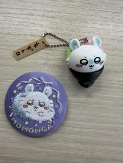 모모가 セット 치이카와 寿司 フィギュア➕刺繍缶バッチ 모모가