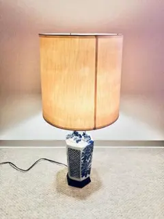 小泉産業　陶器　スタンドランプ フロアライト 照明器具 レトロ　昭和レトロのサムネイル