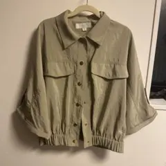 新品未使用 タグ付 ZARA サファリロールアップスリーブブラウス - メルカリ