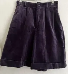 ヴィンテージ　Ralph Lauren ダークパープル ショートパンツ 160A