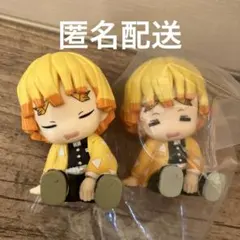 鬼滅の刃　肩ズン　我妻善逸　2種セット　まとめ売り　カプセルトイ　フィギュア