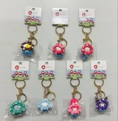 サンリオ ミャクミャク なりきりキーホルダー 7点コンプリートセット