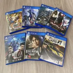 ◆【PS4】プレイステーション4 ソフト 7枚セット