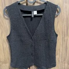 H&M 黒 トップス　Sサイズ