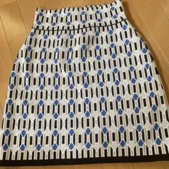 SHEL'TTER バロックスライ SLY 幾何学模様 台形型 スカート レトロ