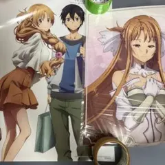 ソードアート・オンライン ミニ色紙 キリト アスナ ユウキ - メルカリ