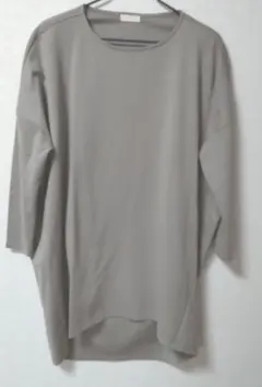 アースグレー 長袖 チュニック