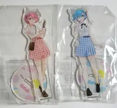 Re:ゼロから始める異世界生活　レム　ラム　アクリルスタンド　アニメジャパン