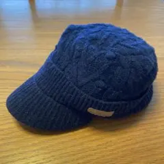 ☆モンベル キッズニット帽 ネイビー☆