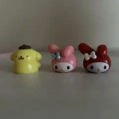 マイメロとポムポムプリンのフィギュア