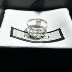 GUCCI リング　シグネチャー　GG ロゴ　シルバー　Ag925 刻印16 2026年最新】gucci リング 16号の人気アイテム - メルカリ