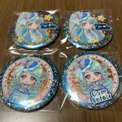 名探偵プリキュア　BIGホログラム缶バッジ　キュアエクレール２個セット