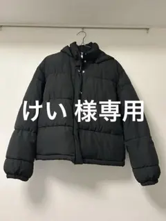 INGNI フード付きブラックダウンジャケット