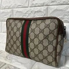 GUCCI オールド シェリーライン GG クラッチバッグ ヴィンテージ