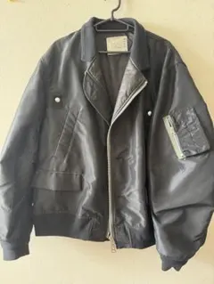 sacai MA-1 フライトジャケット ブラック 綾野剛着用2点セット - メルカリ