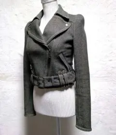 希少★極美品★バーバリーブルーレーベル ライダースジャケット