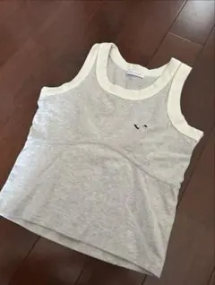 VALLAN グレー タンクトップ