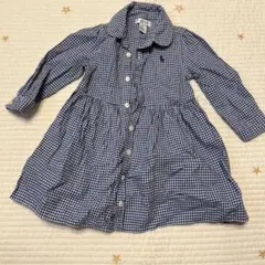 Ralph Lauren チェック柄ワンピース 12M