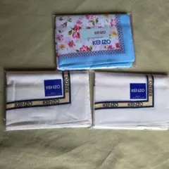 未使用★KENZO　ケンゾー★ハンカチ3枚セット★レディース　メンズ