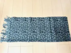 レオパード柄ストール