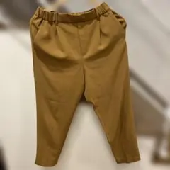 ブラウン ゴムウエスト スラックス　レプシィム　Mサイズ