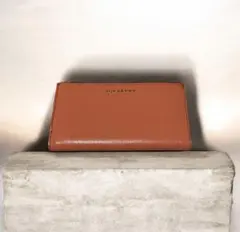 極美品】BURBERRY バーバリー 長財布 オレンジ 1度のみ使用 男女兼用 