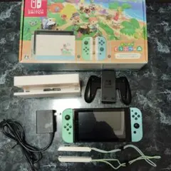 ニンテンドースイッチ本体　あつまれどうぶつの森セット ケース付き