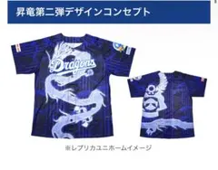 中日ドラゴンズ 昇竜ユニフォーム 2026 第二弾 徳川家康 2枚セット
