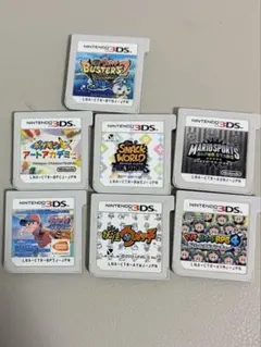3DSのソフト7点まとめ売り