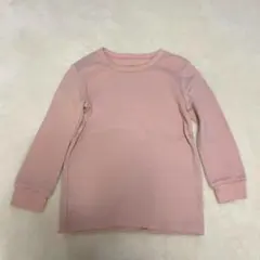 UNIQLO ヒートテック ワッフルカットソー 長袖 110