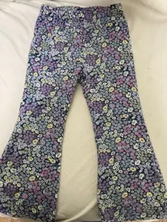 花柄フレアパンツ　GAP