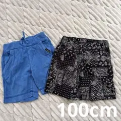 【子供服まとめ売り】男の子夏服　Branshes 半ズボン2点セット　100cm