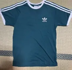 adidas ダークグリーン Tシャツ Mサイズ