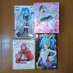 初音ミク　プライズフィギュア　4体セット
