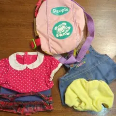 ぽぽちゃん 衣類と抱っこひもセット