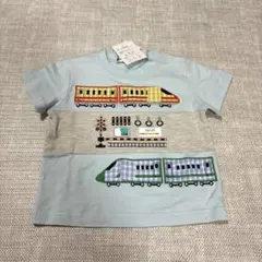 値下げ不可　Bab Chip サイズ80 電車Tシャツのサムネイル