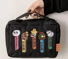 PEZ トラベルポーチ ブラック