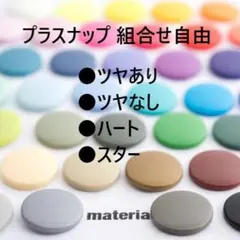 Kaede様専用★良質スナップボタン【ツヤなし】黒40組 T5サイズ　プラスナッ